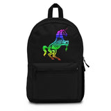 The "Rainbow Skull Candy Unicorn"  Backpack (Made in USA)