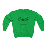 The "Middle" Family Role Unisex Heavy Blend™ Crewneck Sweatshirt