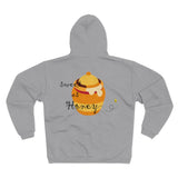 The "Sweet as Honey"  Hooded Zip Sweatshirt