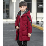 Winter Hooded Down Coat