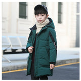 Winter Hooded Down Coat