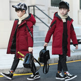 Winter Hooded Down Coat